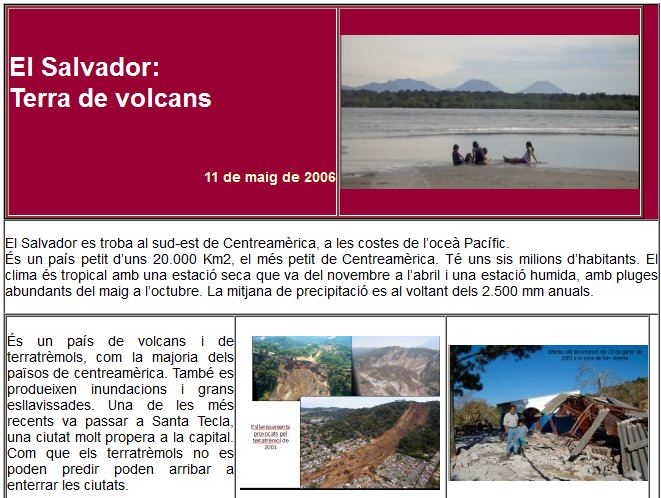 El Salvador: terra de volcans | Recurso educativo 33849