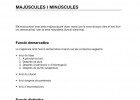 Majúscules i minúscules | Recurso educativo 34288