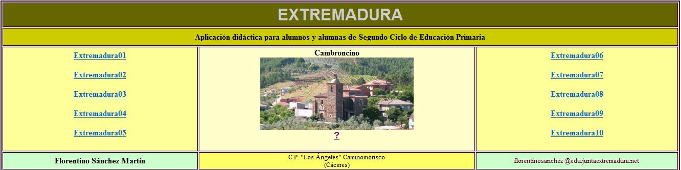 Extremadura | Recurso educativo 34604