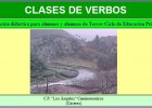 Clases de verbos | Recurso educativo 35163