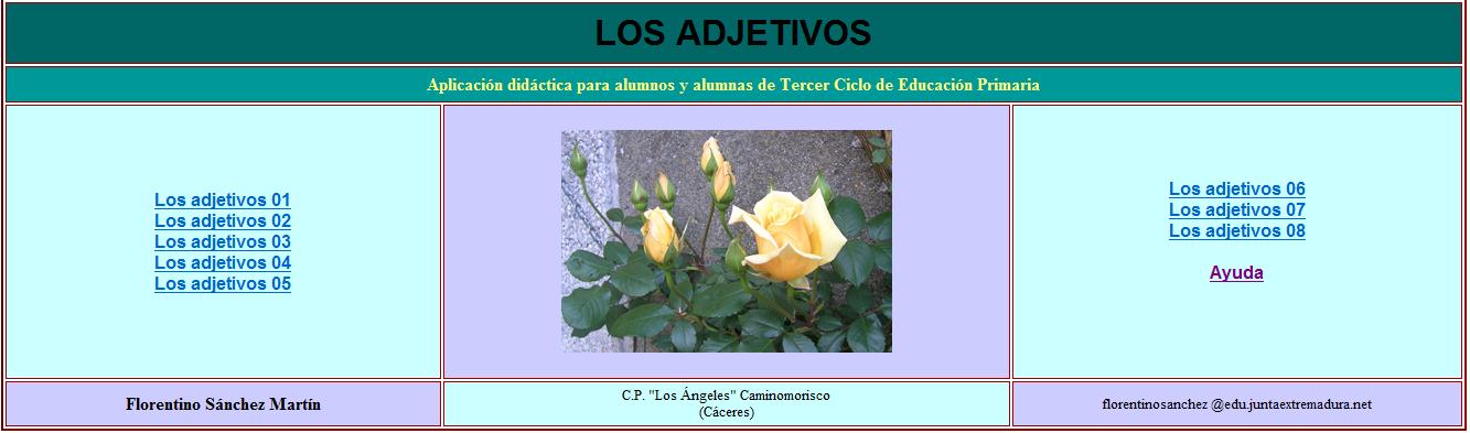 Los adjetivos | Recurso educativo 35293