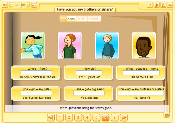 Have you got any brothers or sisters? | Recurso educativo 38568