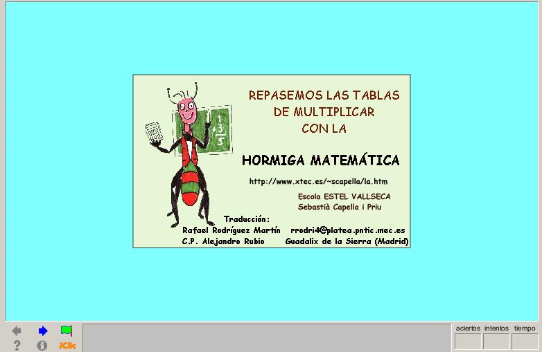 Repasemos las tablas de multiplicar | Recurso educativo 39253