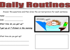 Daily routines | Recurso educativo 39875