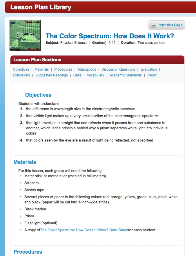 The Color Spectrum: How Does It Work? | Recurso educativo 42399