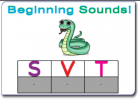Beginning sounds | Recurso educativo 45503