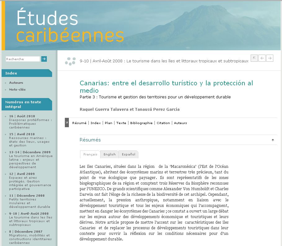 Canarias: entre el desarrollo turístico y la protección al medio | Recurso educativo 46384