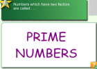 Prime numbers | Recurso educativo 46948