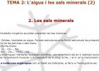 Sals minerals | Recurso educativo 48735
