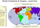 Game: World continents and oceans | Recurso educativo 49679