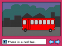 There is a red truck | Recurso educativo 53661