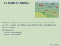 El hábitat rural y urbano | Recurso educativo 54200