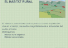 El hábitat rural y urbano | Recurso educativo 54200