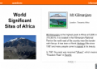 World significant sites of Africa | Recurso educativo 54201
