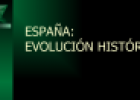 España: Evolución histórica | Recurso educativo 61410
