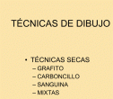 Técnicas secas | Recurso educativo 19882