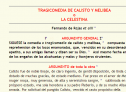 Fernando de Rojas. "La Celestina" | Recurso educativo 25188