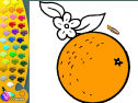 ¡A Colorear Frutas!:Naranja | Recurso educativo 28701
