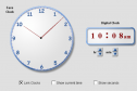 Analog and digital clocks | Recurso educativo 30452