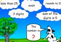 Juego didáctico: adivinanzas de números de dos cifras | Recurso educativo 8191