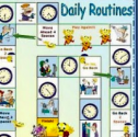 Daily routines board game | Recurso educativo 62829