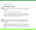 Cracking the code | Recurso educativo 67806
