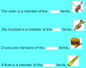 Instrument families | Recurso educativo 69770