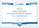 Curso de Prevención de Riesgos Laborales en la Construcción | MasSaber | Recurso educativo 114016