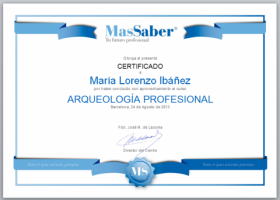 Curso de Arqueología profesional | MasSaber | Recurso educativo 114021