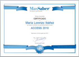 Curso de Access 2010 | MasSaber | Recurso educativo 114112