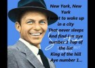 Fill in the gaps con la canción New York de Frank Sinatra | Recurso educativo 121902