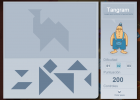 Juego de tangram para desarrollar la atención en niños de 11 y 12 años : oso | Recurso educativo 404801