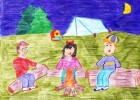 Cuentos para niños: “ ¡Qué desastre de acampada! ”  (1ª Parte) | Recurso educativo 420948