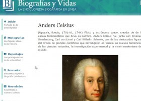 Biografia de Anders Celsius | Recurso educativo 688227