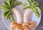 Recetas de cocina. Cómo hacer una palmera tropical con frutas | Recurso educativo 729596