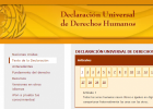 Declaración Universal de los Derechos Humanos | Recurso educativo 746569