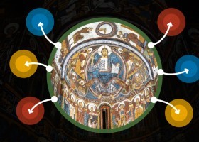 Las pinturas murales del ábside de Sant Climent de Taull - Recursos | Recurso educativo 746148