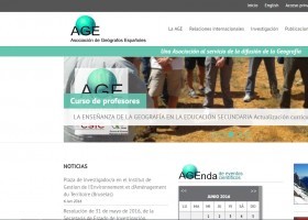 Asociación de geógrafos Españoles (AGE) | Recurso educativo 750591