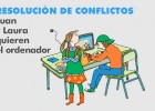 Resolucion de conflictos: Juan y Laura quieren el ordenador | Recurso educativo 755548