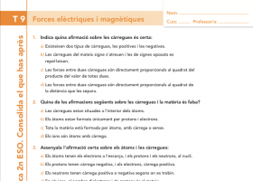 Forces elèctriques i magnètiques | Recurso educativo 747754