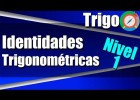Identidades Trigonométricas - Ejercicios Resueltos - Nivel 1 | Recurso educativo 764644