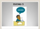 IDIOMS 5 SM | Recurso educativo 765779