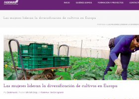 Les dones lideren la diversificació de conreus a Europa | Recurso educativo 785553