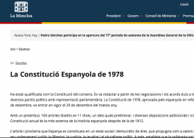 Constitució Espanyola | Recurso educativo 787923
