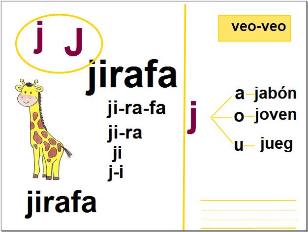 Fonema JA-GE | Recurso educativo 33510