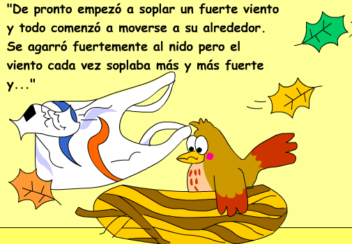 Cuento interactivo: Kip, el pájaro que no le gusta volar | Recurso educativo 36168