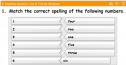 Number spelling | Recurso educativo 52559
