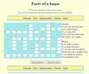 Crossword: Parts of a house | Recurso educativo 60641