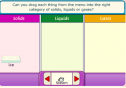 Gases, liquids and solids | Recurso educativo 21172